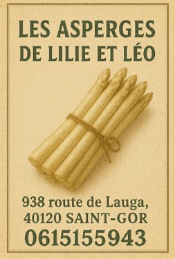 Les asperges de Lilie et Léo